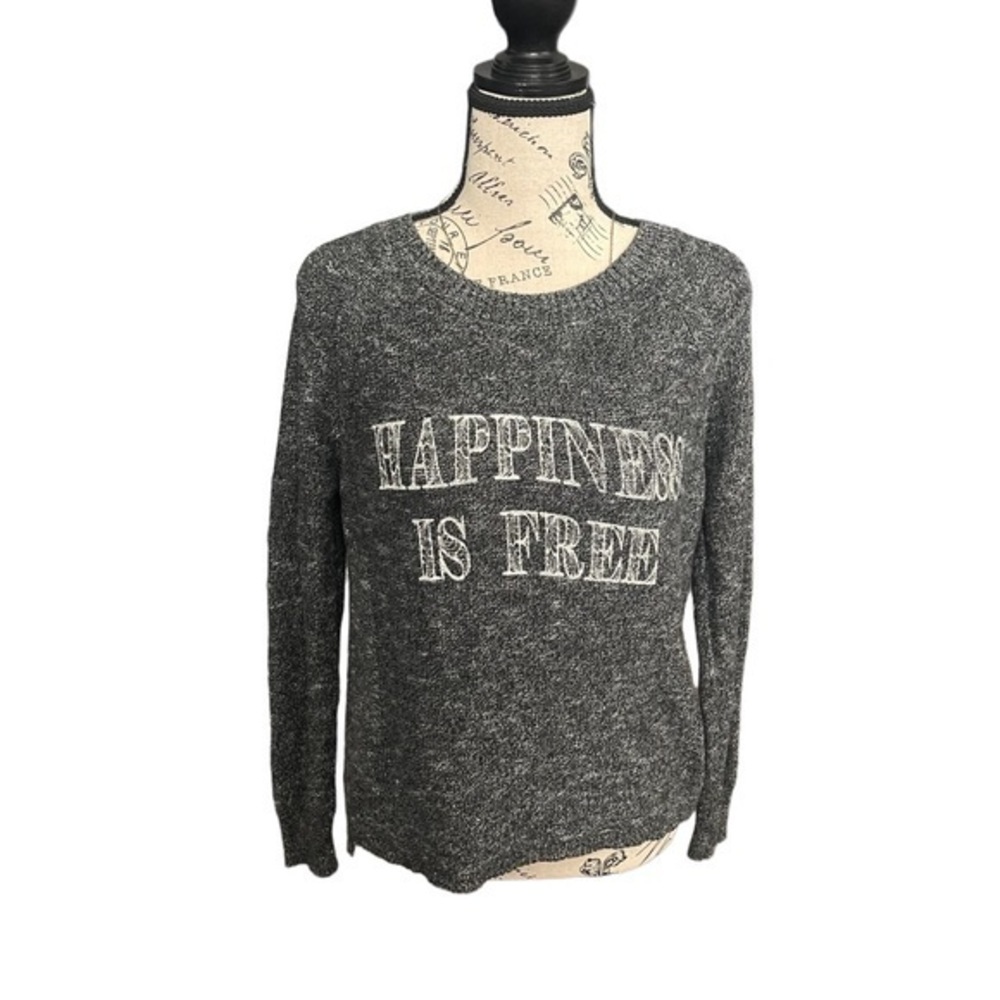 EUC - Brokedown “Happiness is Free” Sweater - Picture 2 of 7